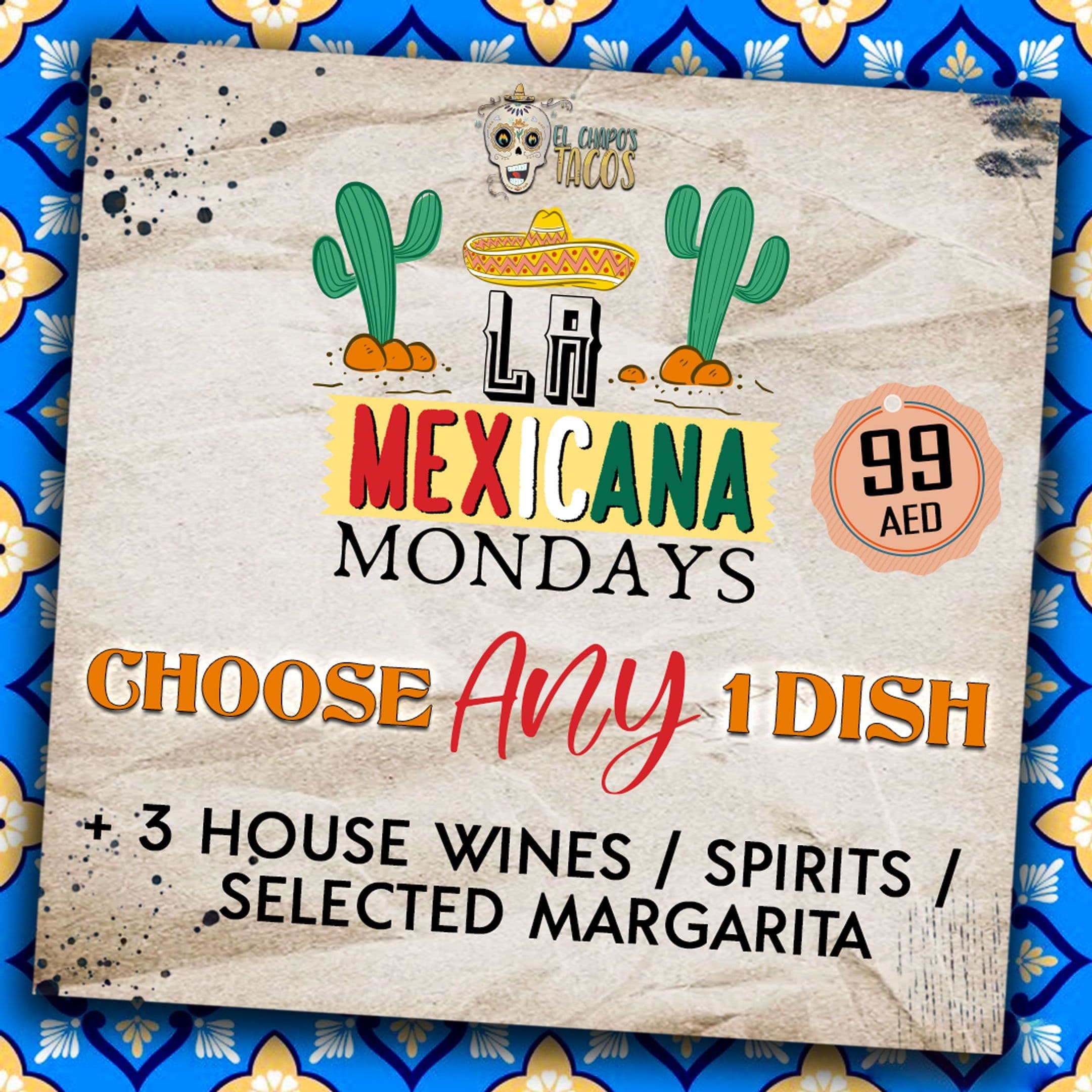 LA MEXICANA MONDAYS deal image