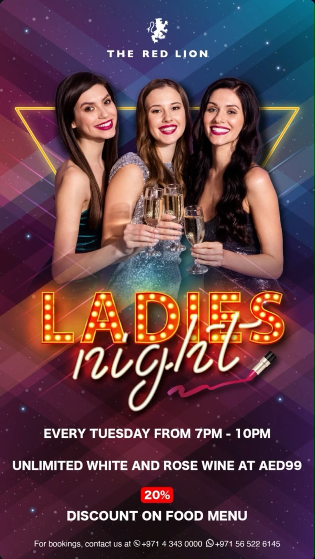LADIES NIGHT AT RED LION deal image