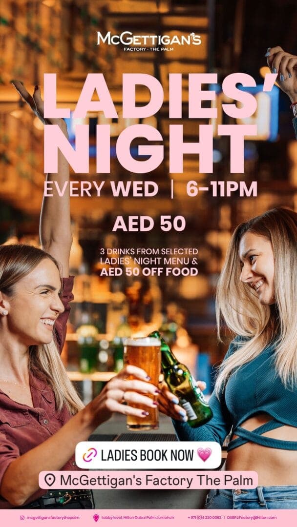 Ladies Night deal image