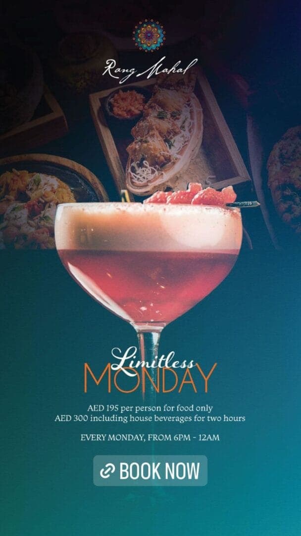 LIMITLESS MONDAY AT RANG MAHAL deal image