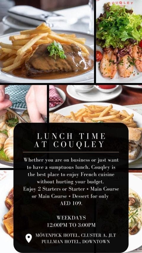 Lunch Time at Couqley deal image