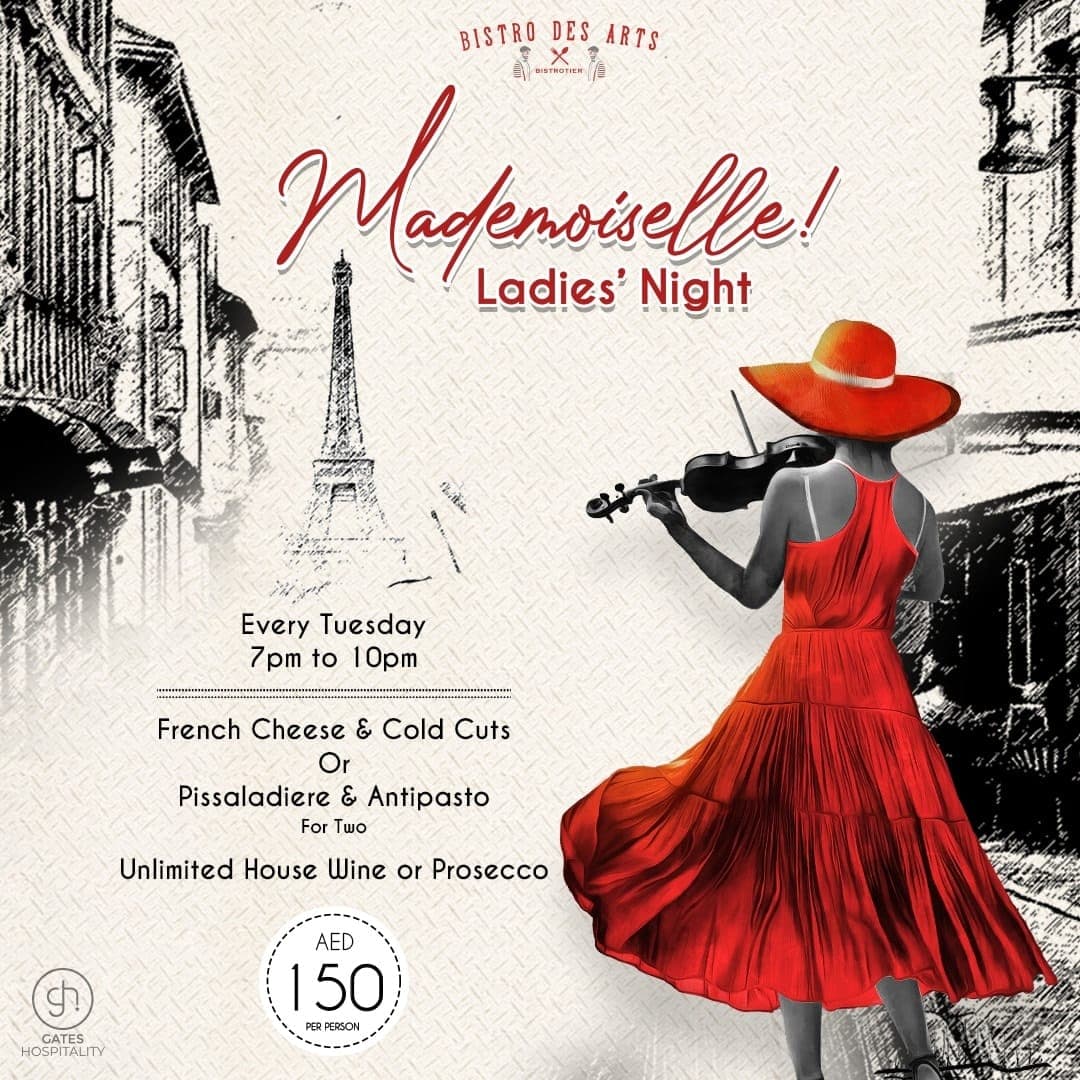 Mademoiselle! Ladies' Night deal image