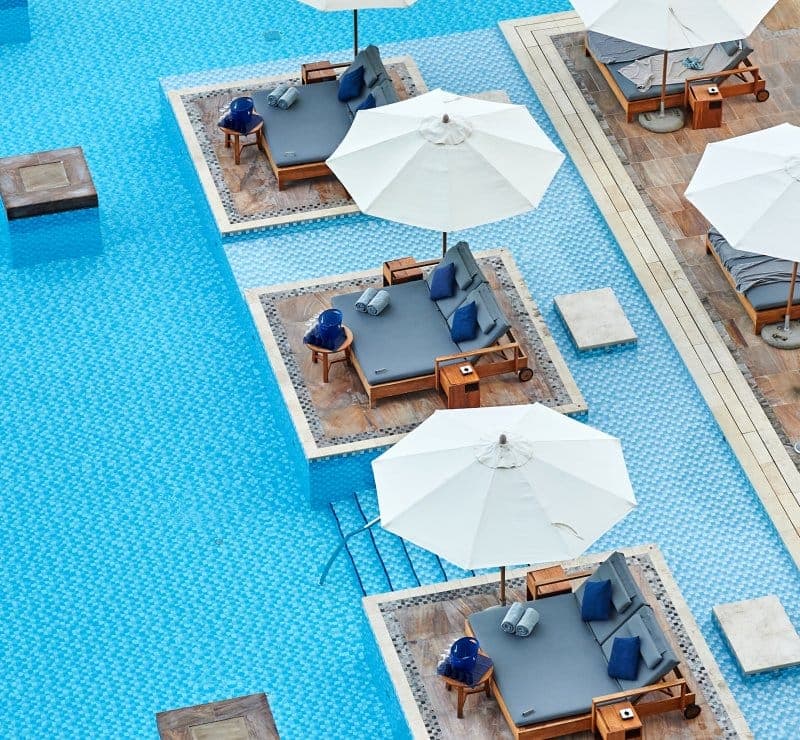 Main Pool Island Bed deal image