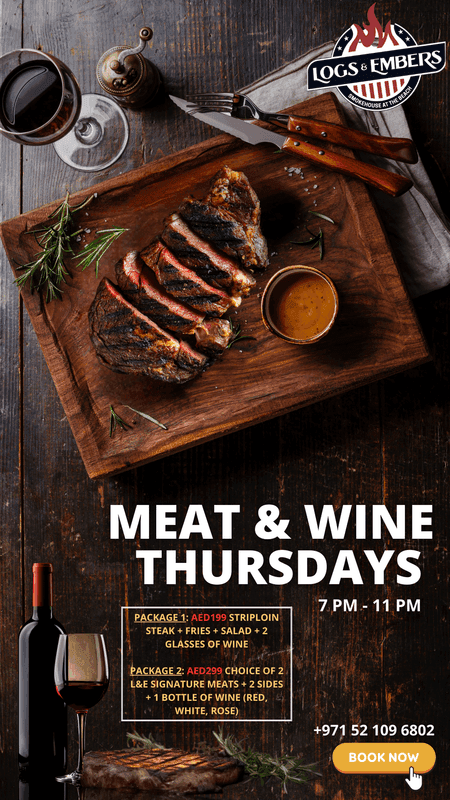 Meat and Wine Night deal image