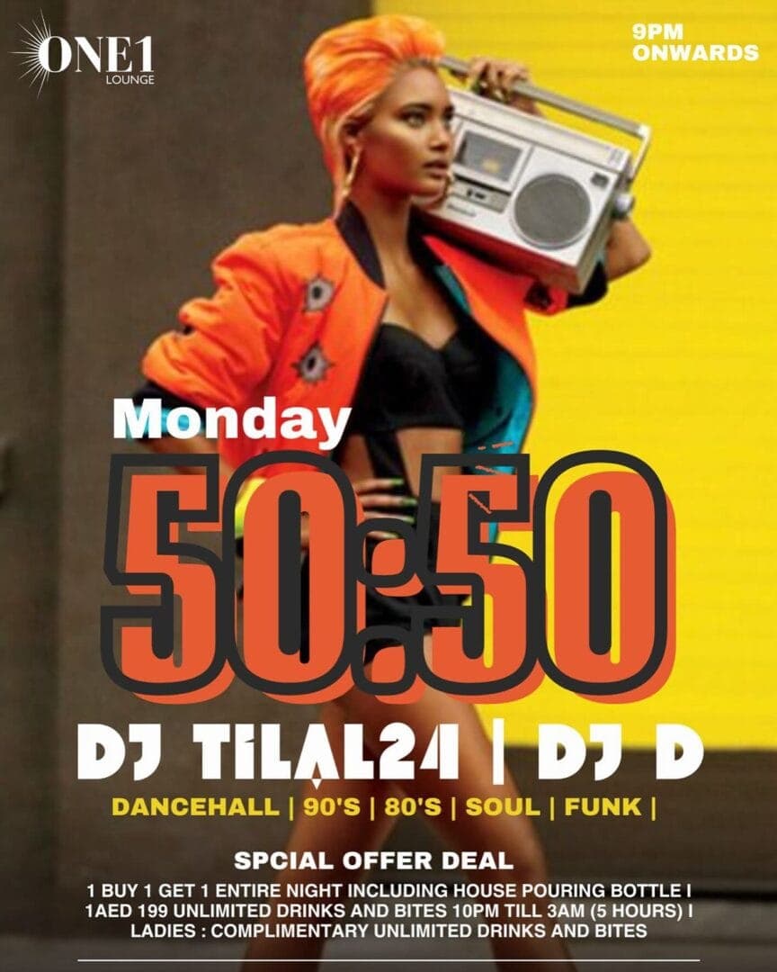 MONDAY 50:50 deal image