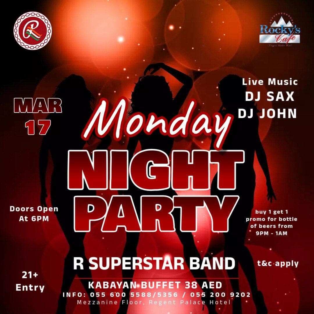 Monday Discount Night Party deal image