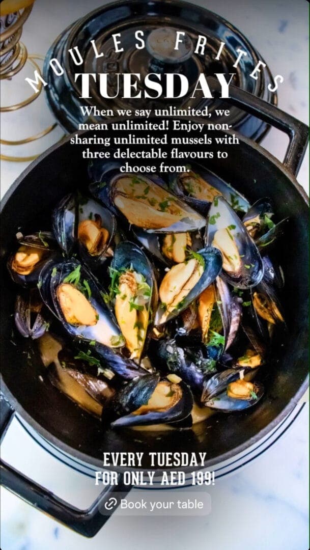 Moules Frites Night deal image