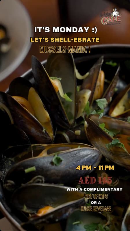 MUSSELS MANIA deal image