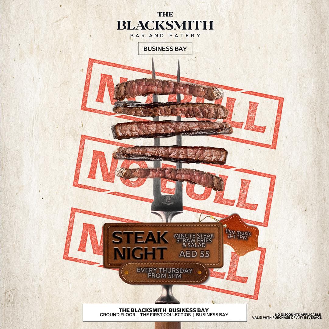 No Bull- Steak Night deal image