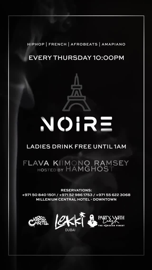NOIRE Thursdays deal image