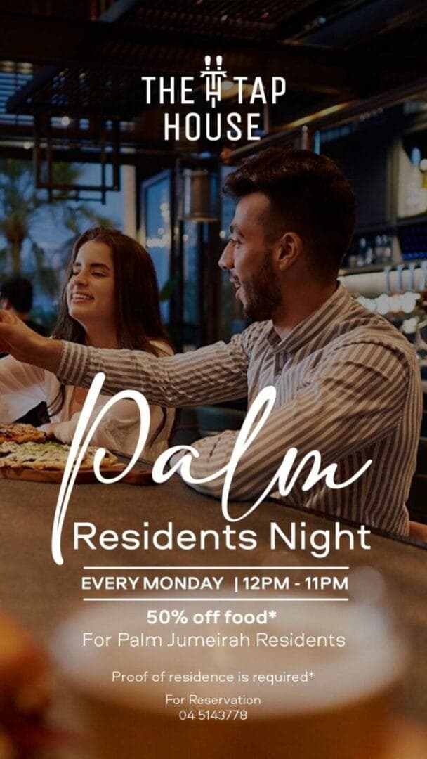 Palm Residents Day deal image