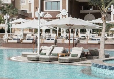 POOLSIDE SINGLE SUN LOUNGERS deal image