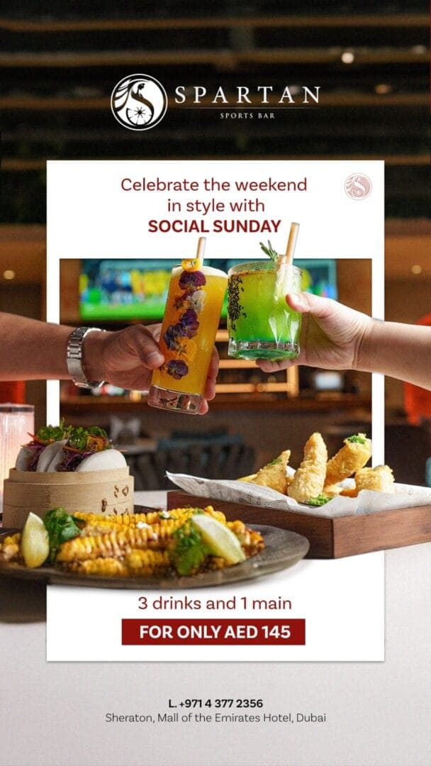 Social Sunday deal image