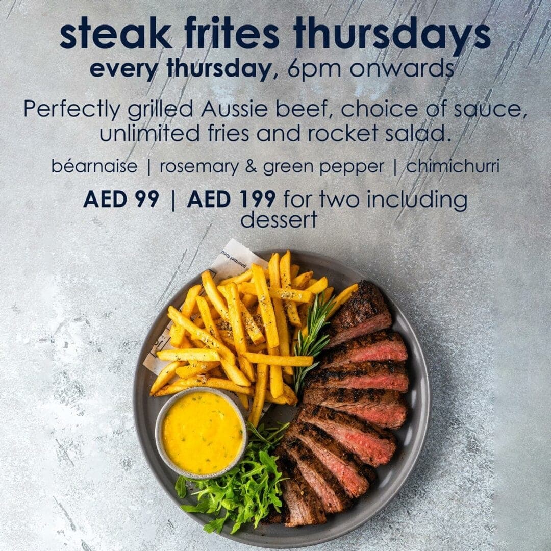 Steak Frites Thursdays deal image