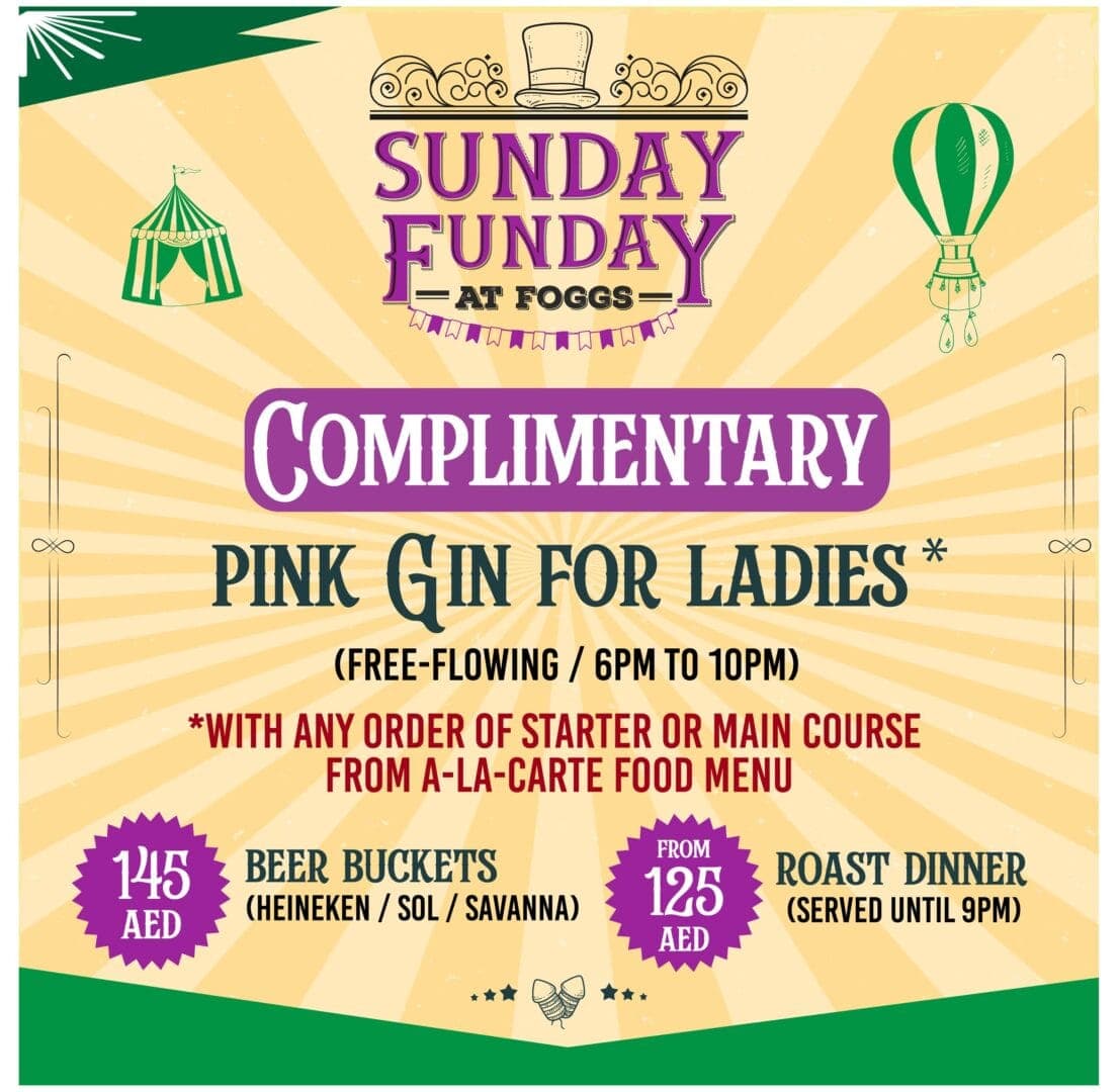 Sunday Funday deal image