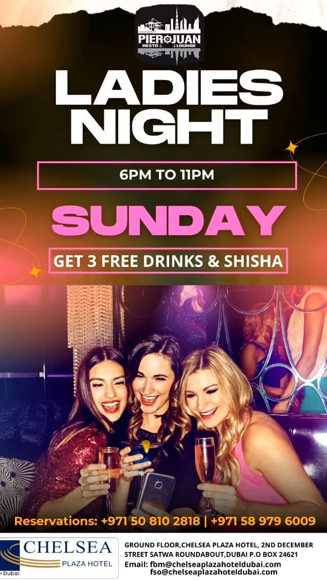 Sunday Ladies Night deal image