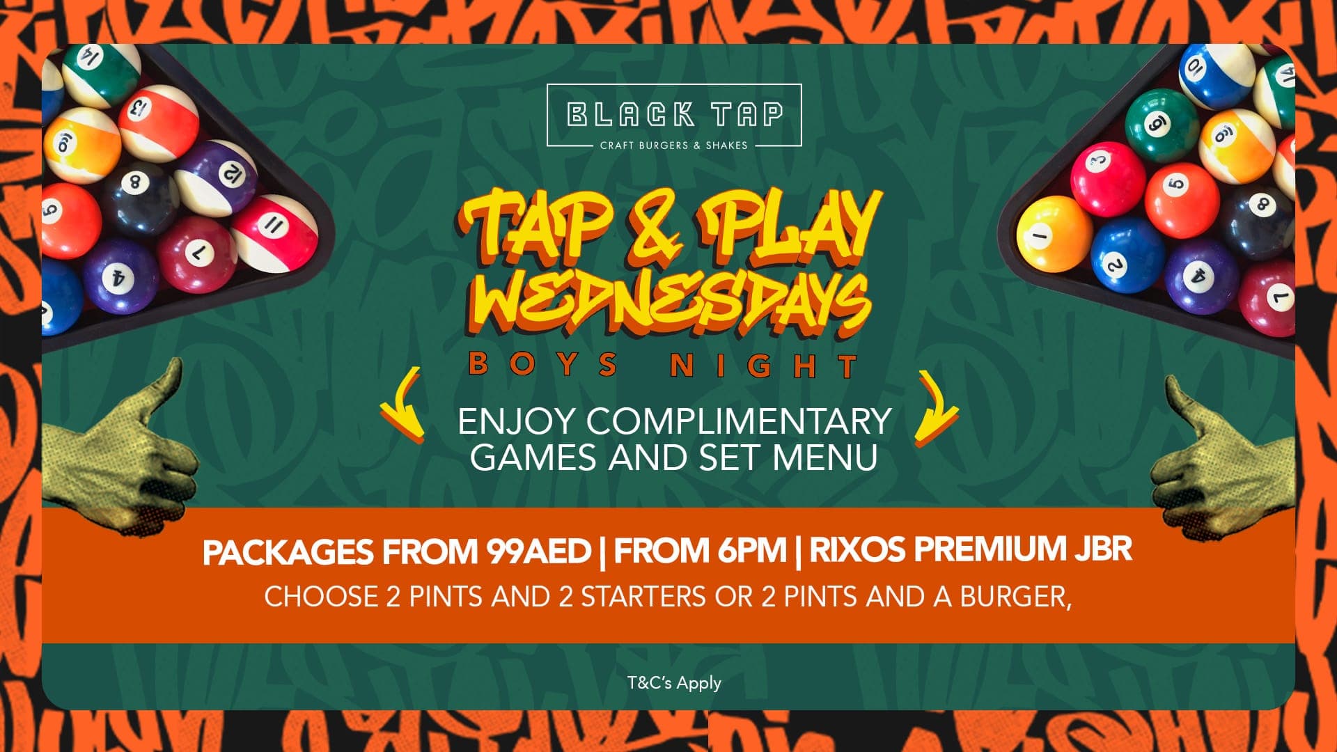 Tap & Play Wednesdays deal image