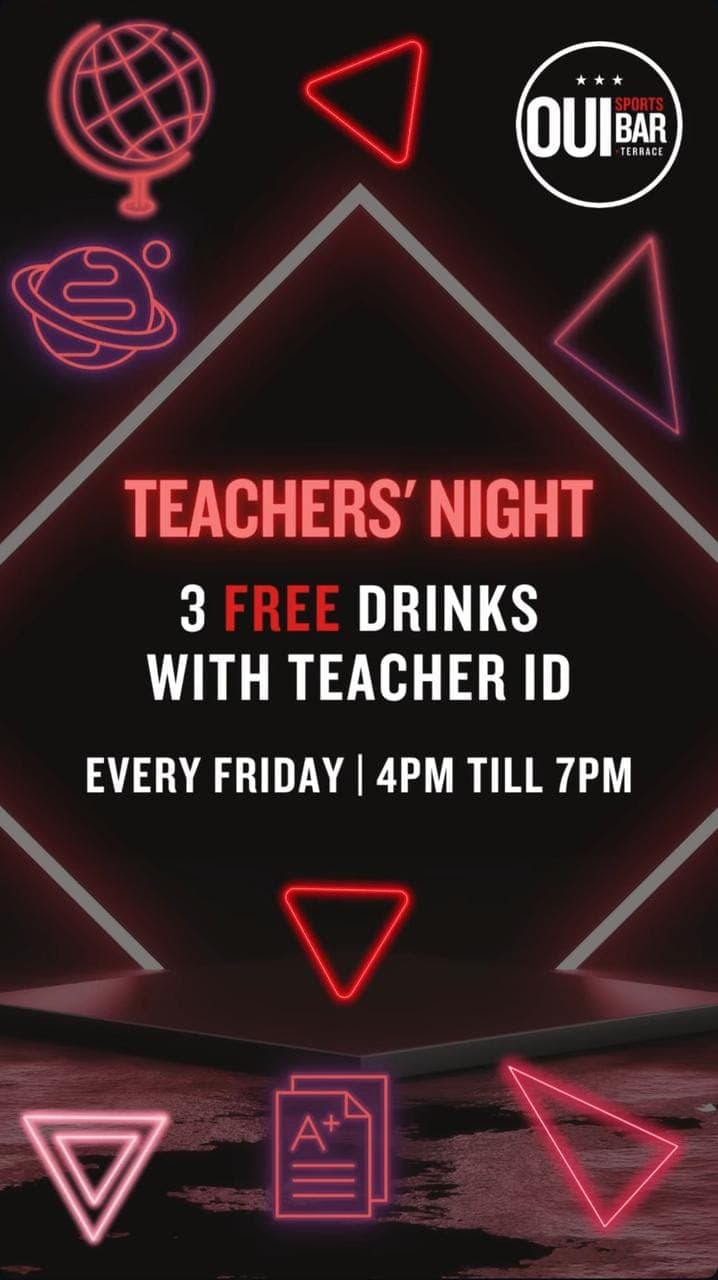 TEACHERS' NIGHT deal image