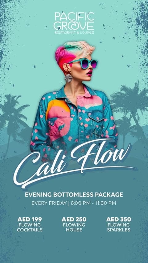 THE CALI FLOW AT PACIFIC GROOVE! deal image