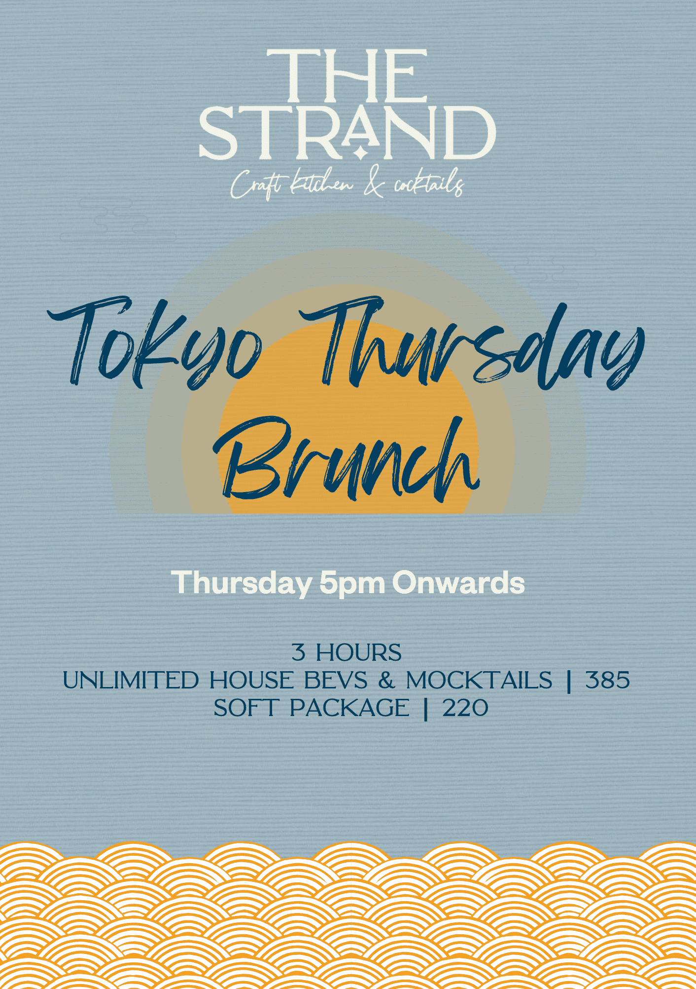Tokyo Thursday Brunch deal image