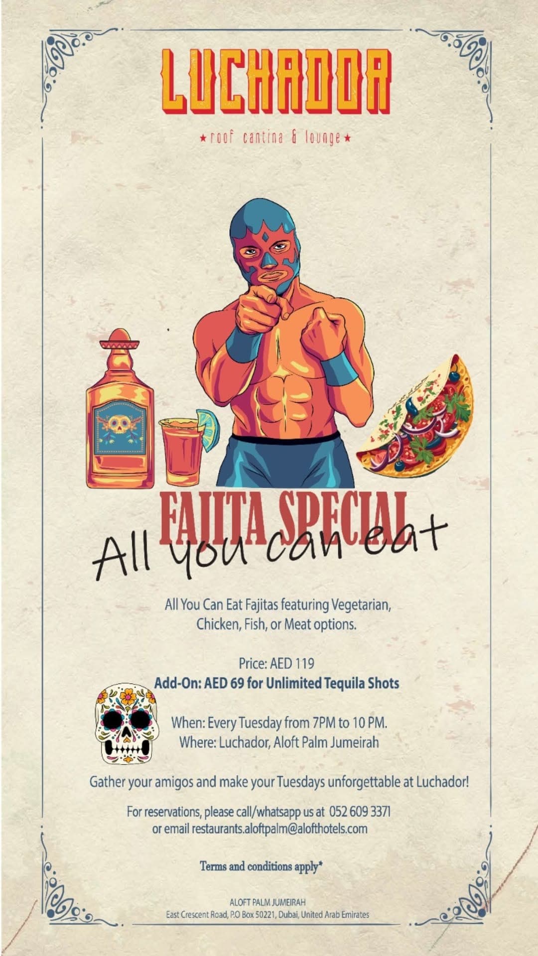 TUESDAY FAJITA NIGHT deal image