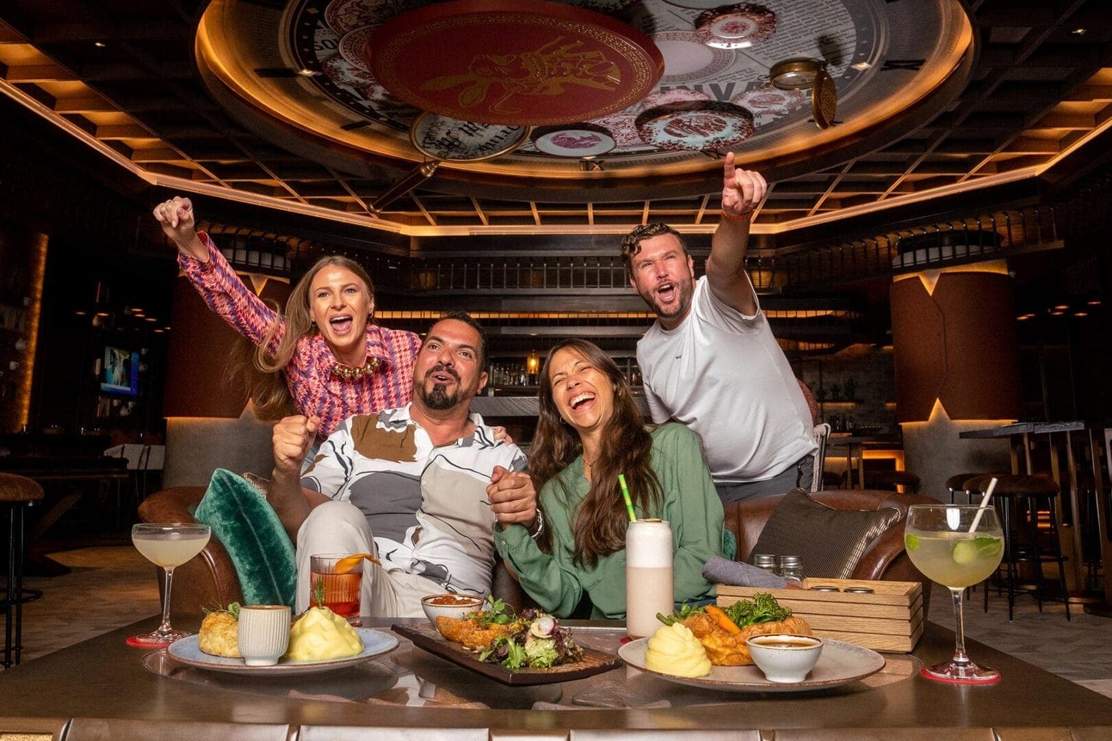 Unlimited Drinks with Lunch or Dinner at Roaring Rabbit deal image