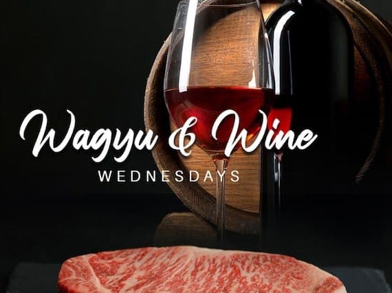 Wagyu and Wine deal image