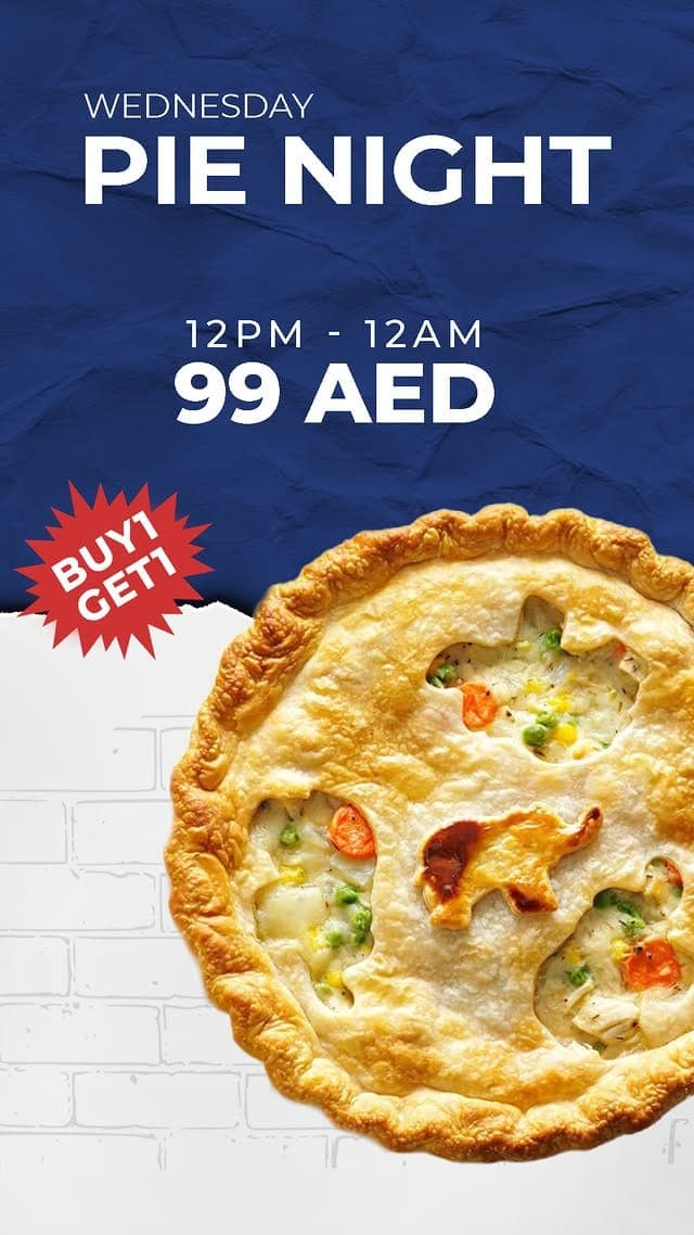 Wednesday Pie Night deal image