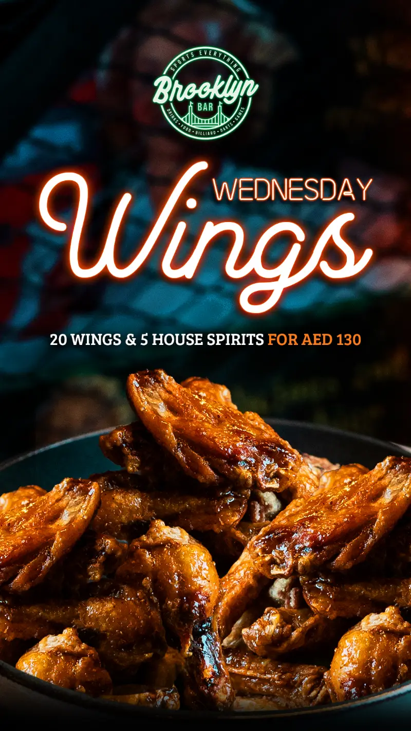 WEDNESDAY WINGS deal image