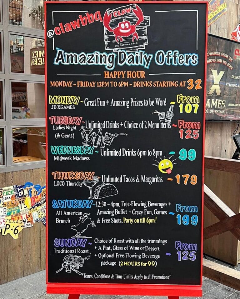 Claw BBQ Pavilion at The Beach dizzer