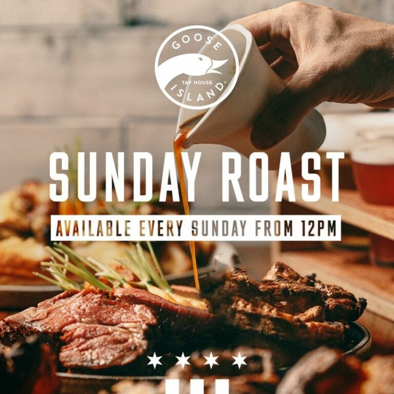 SUNDAY ROAST & HAPPY HOUR Goose Island Tap House FIVE Jumeirah